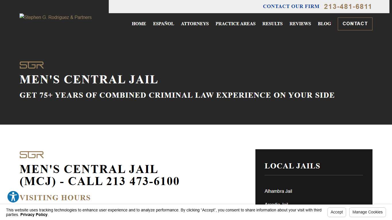 Men's Central Jail LA county jail Los Angeles Criminal Attorneys