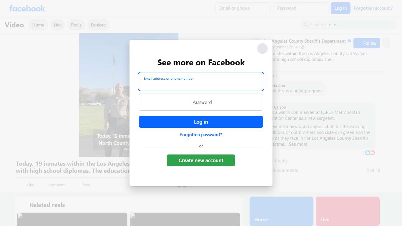 Today, 19 inmates within the Los Angeles County Jail System graduated with high school diplomas. The education based incarceration unit offers engaging programs which provides inmates both academic and vocational life skills to grow as individuals and also attain job training that helps inmates reintegrate into society. For more information on the Education Based Incarceration Unit, visit www.lasd.org #LASD Los Angeles County Sheriff's Department Facebook